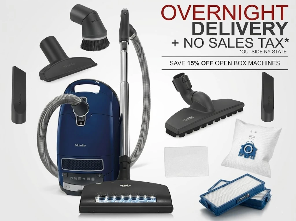 Full Miele Vacuum Cleaner Set including Complete C3 Machine, HEPA Filter, GN Dust Bags, and Electro Premium Floorhead Miele Vacuum Bundle, Original Miele Spares, Miele C3 Sale, Genuine Miele Parts Global, Appliances Nest Offers